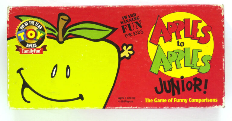 Apples to Apples Junior Game Review - FamlyGameShelf.com