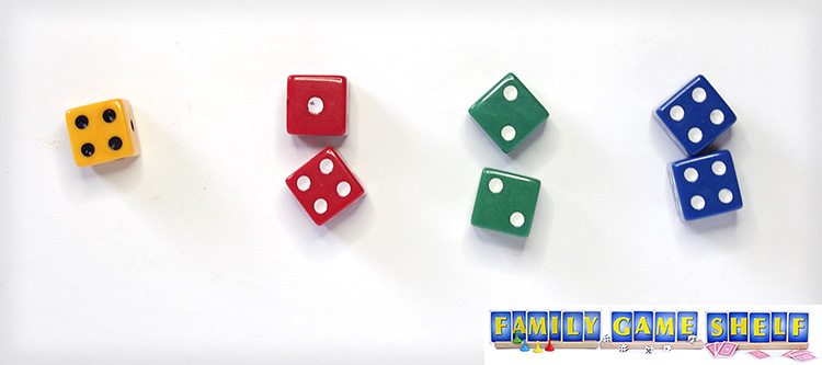 In Passage, payers have two dice and try to roll the IT number that has been rolled.