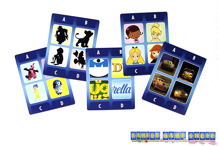 Pictopia cards have a variety of different types of images