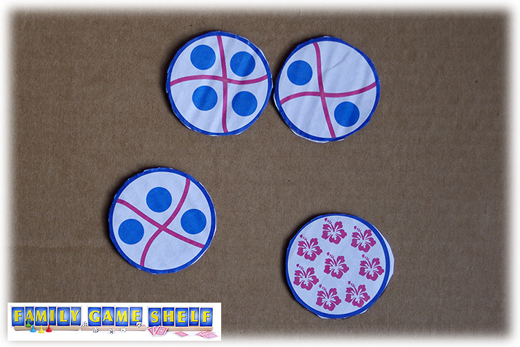Lu-Lu dice game discs