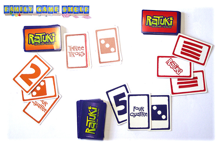 Fast card game Ratuki setup