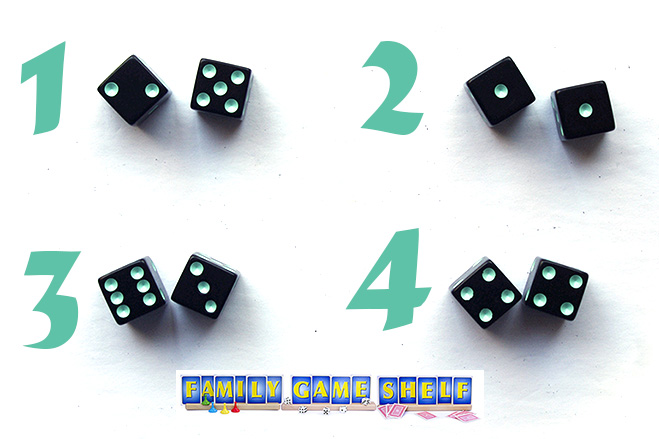 Olympic Table top game hockey dice