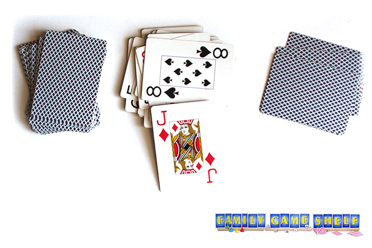 Card Game Gobble Cards showing a Jack