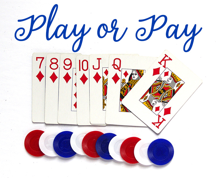 Play or Pay Card Game - Family Game Shelf