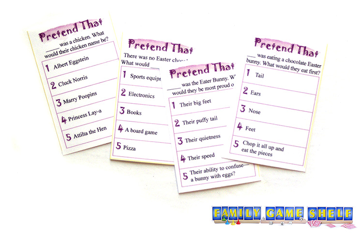 Pretend That question cards