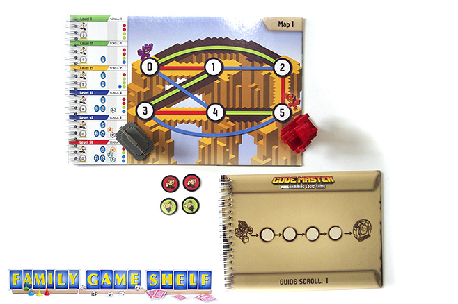 The first map set up for Code Master