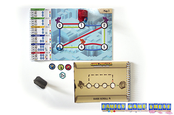 Code Master game board and set up