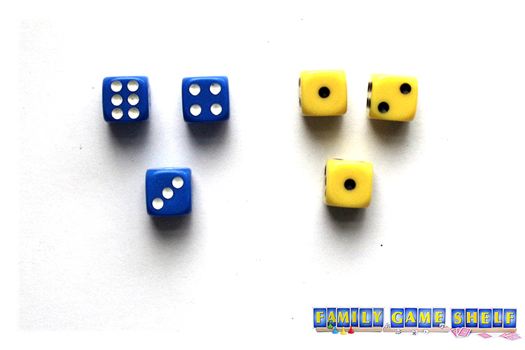 One player winning the game because the other has lost all of her lives.