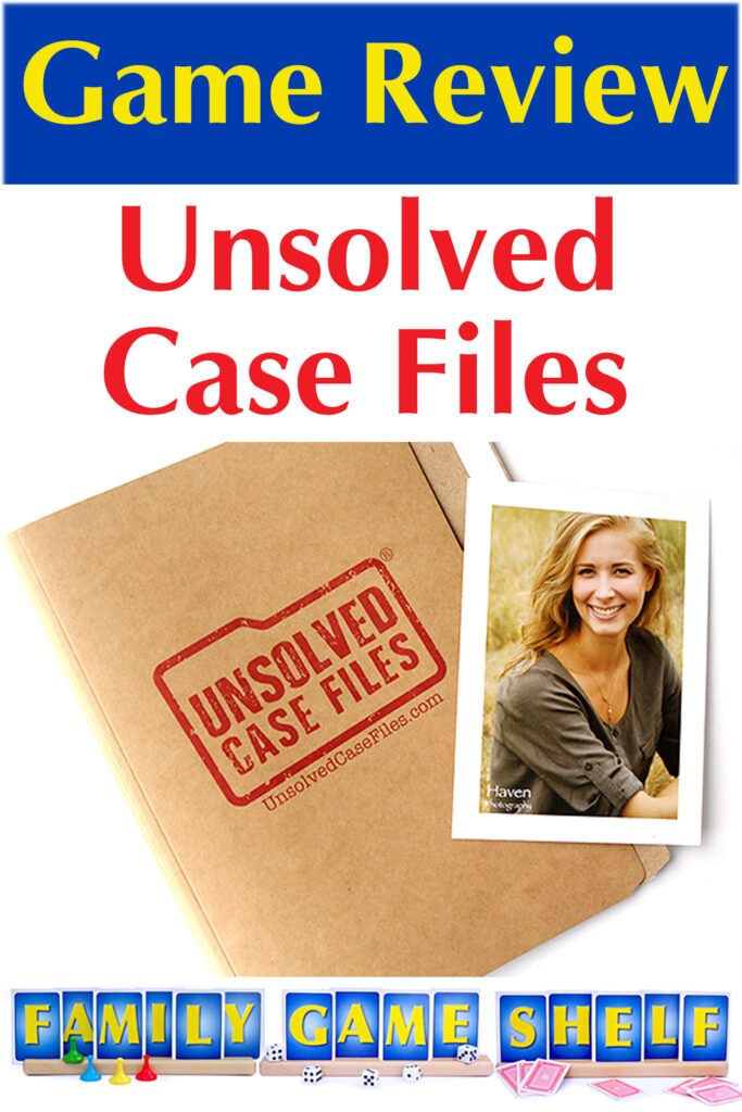 Unsolved Case Files: the Best Who-Done-It Mystery Game - Family Game Shelf