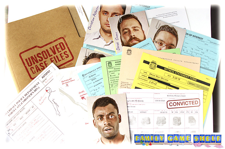 The Unsolved Case files evidence papers