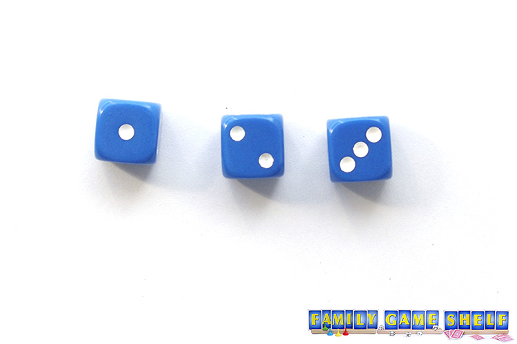 Slam player with a roll of 1, 2, 3