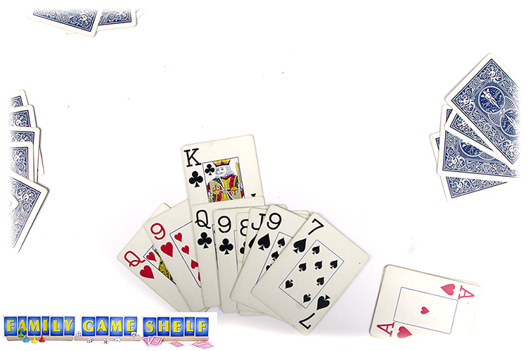 Rolling Stone player starting a new trick after picking up cards