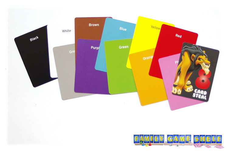 Disney Color Brain color cards