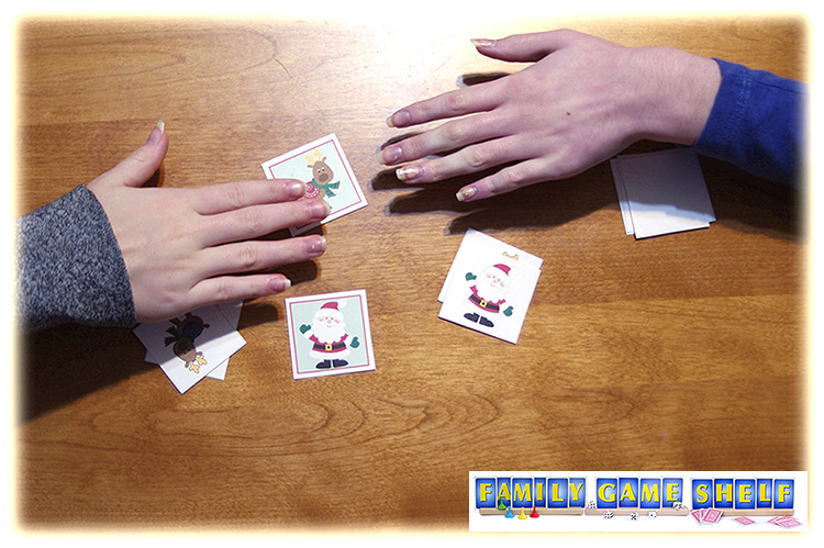 Don't Smack It players racing to smack the reindeer instead of Santa