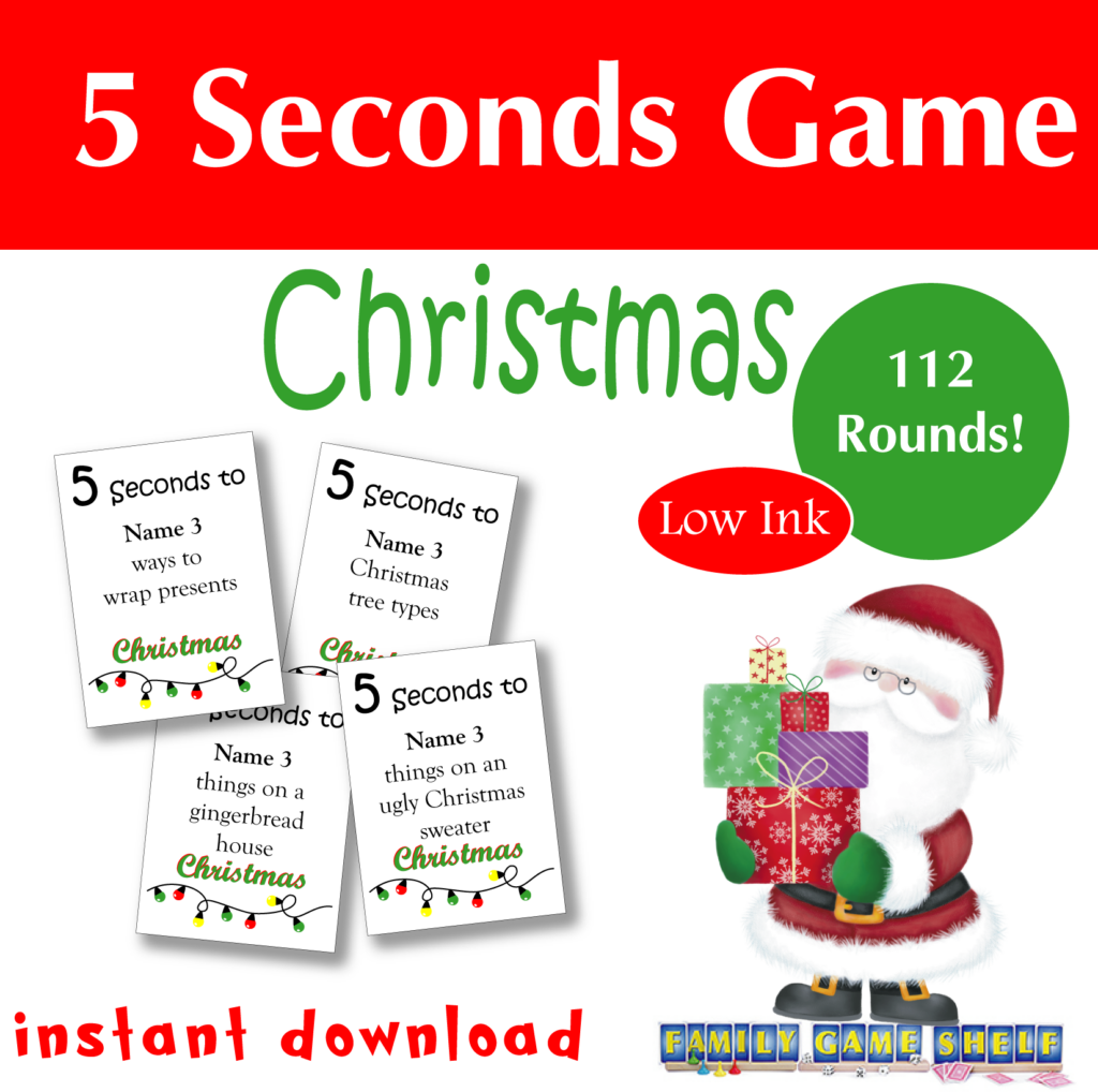 5 Seconds of Christams Game 112 Rounds