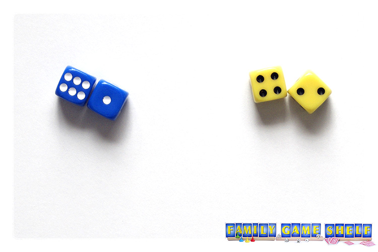 Round the Clock dice rolls of 6,1 ad 4,2