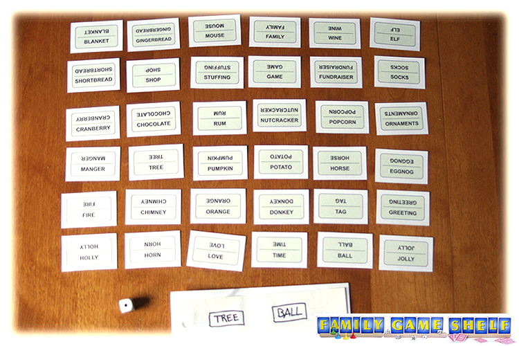 Word Hunter game setup