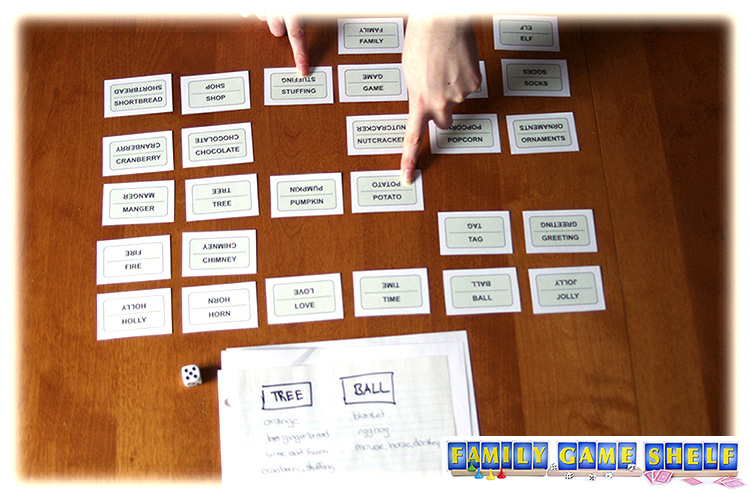 Word Hunter player guessing two words