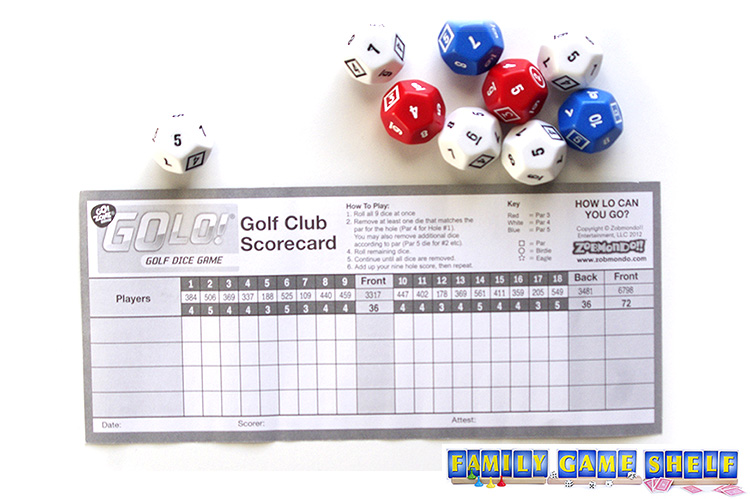 The GOLO scorecard 