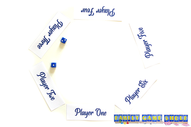 Roller Coaster dice player with both dice