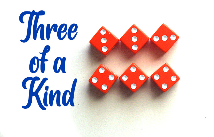 Three of a Kind dice game cover