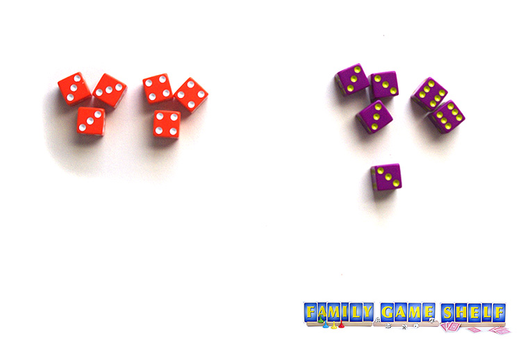 Player one win the game of Three of A kind