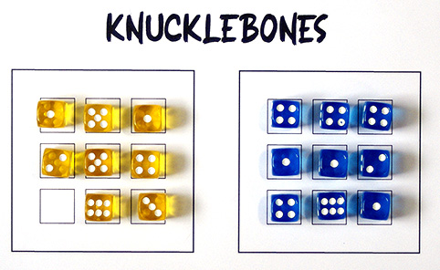 Knucklebones dice game