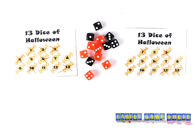 13 Dice of Halloween players starting the second round