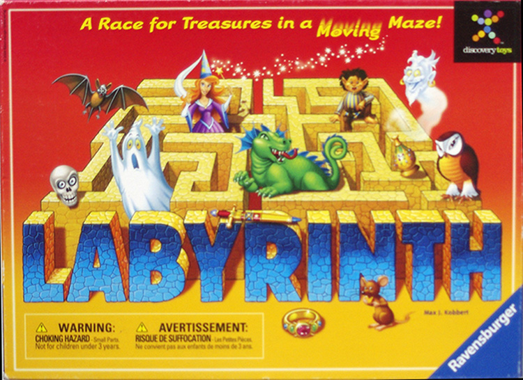 Labyrinth board game box