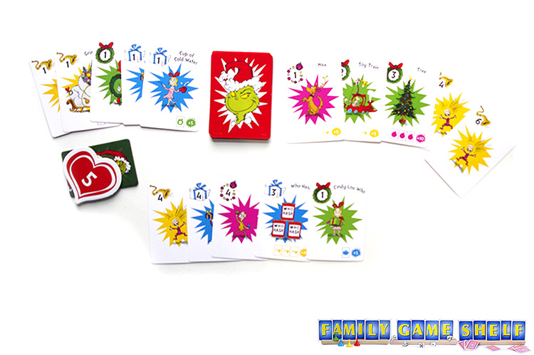 Grow your heart players with their cards for the end of the round.