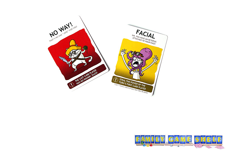 The Shady Pets re-action cards