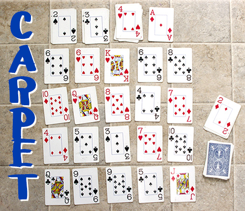 Carpet card game cover