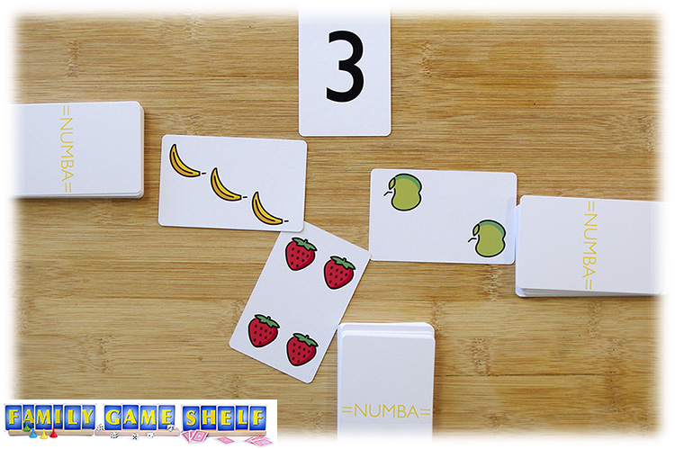 Numba players with three bananas showing