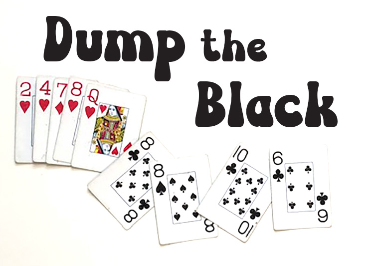Dump the Black card game