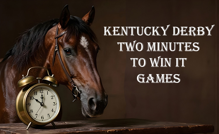 Kentucky Derby Two Minute To Win It Games cover