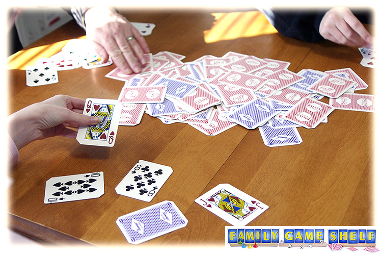 Don't Be last Valentine's Day player finding a queen of hearts card