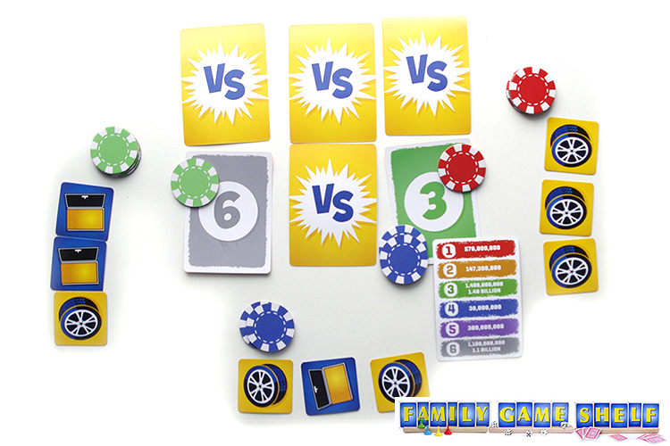 Wheels VS Doors players with bets on numbers