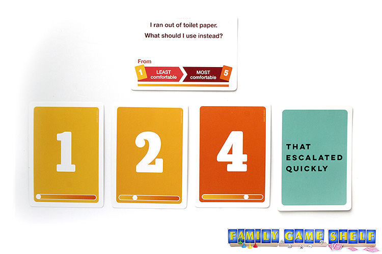 That Escalated Quickly number cards