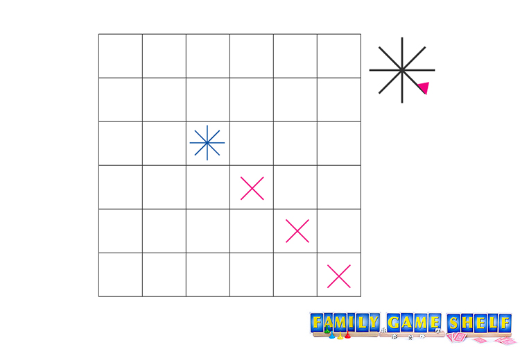 Pen and paper game Dandelion