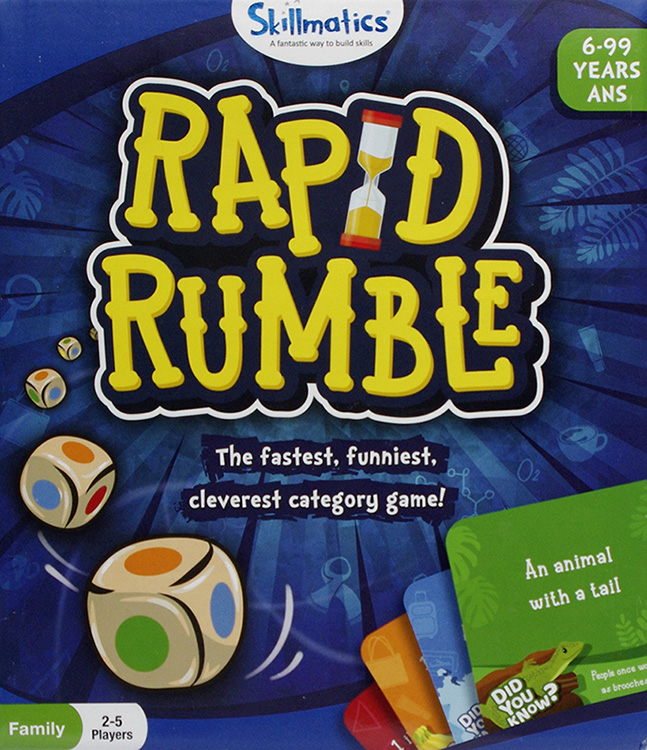 Rapid Rumble board game box