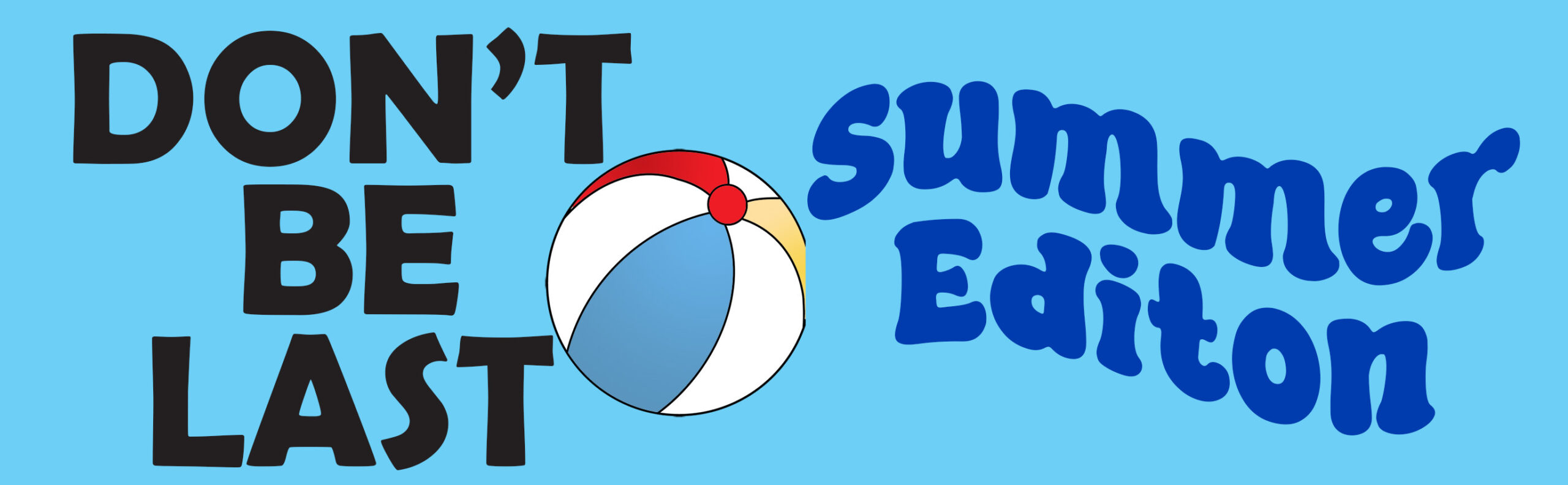 Don't Be Last Summer party games cover