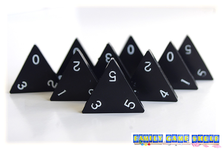 Tri-Ominos pieces set up