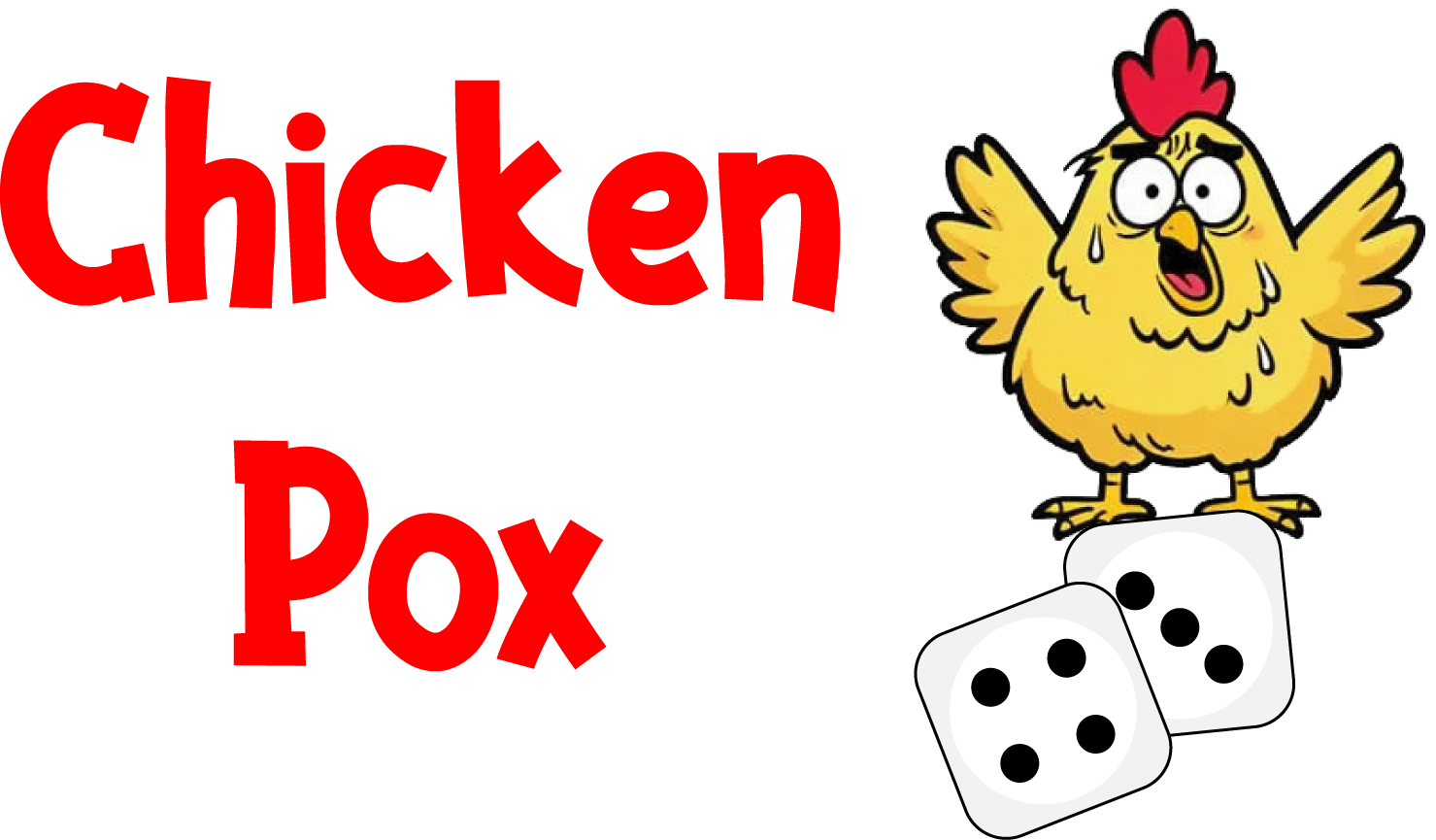 Chicken Pox dice game cover