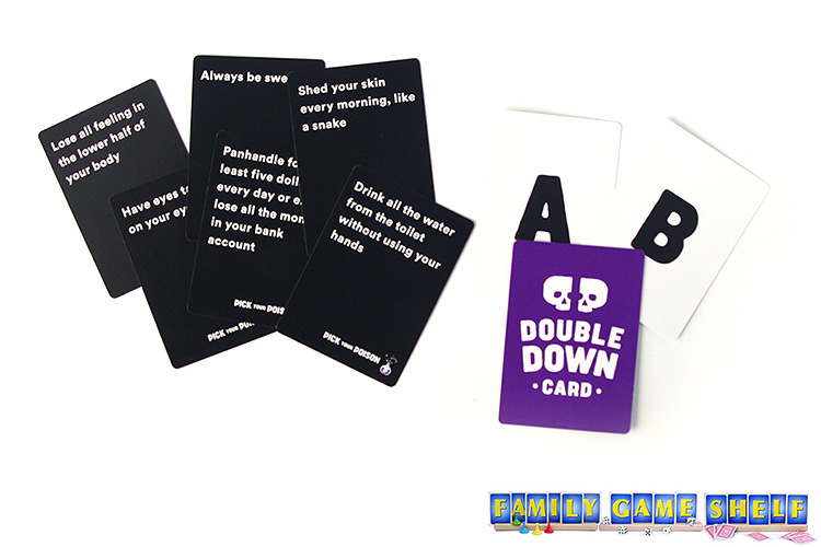 The Pick your Poison cards
