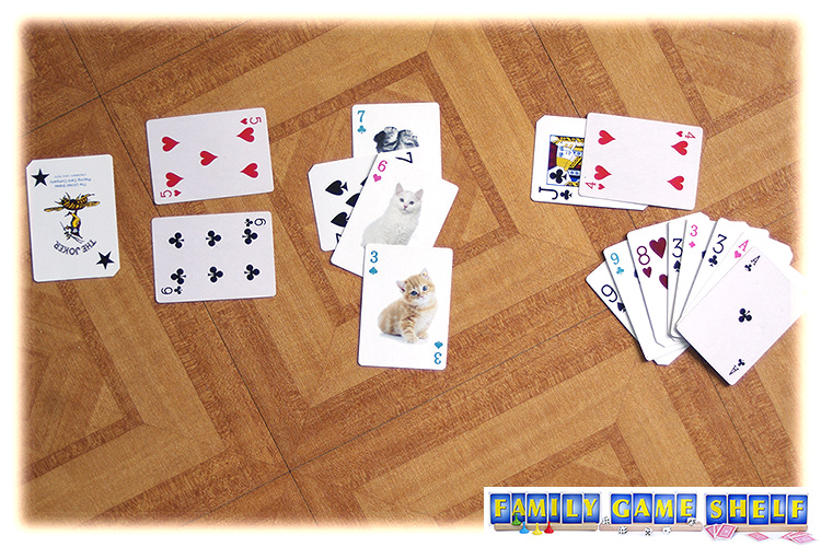 The players hand at the end of the round