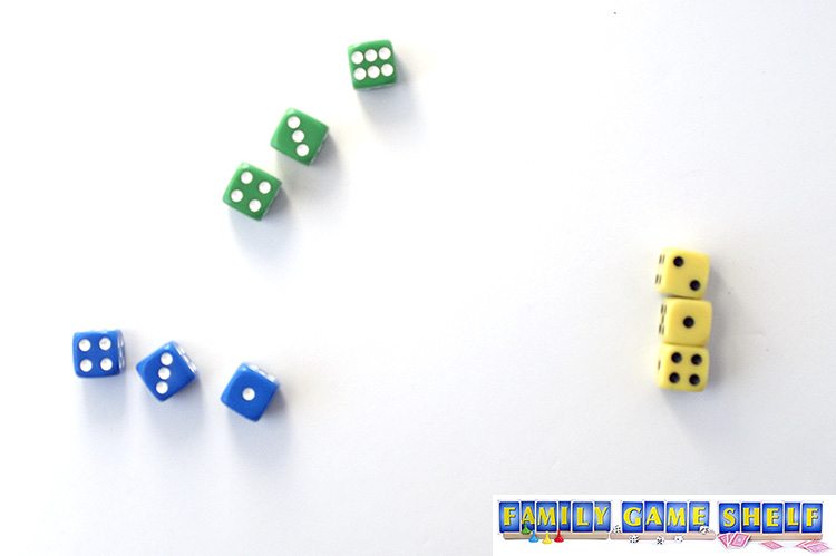 Dice Bandit with three players
